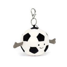 Load image into Gallery viewer, Jellycat Amuseables Sports Football Bag Charm
