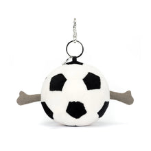 Load image into Gallery viewer, Jellycat Amuseables Sports Football Bag Charm
